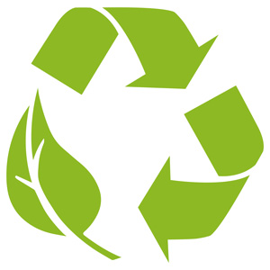 Nachhaltigskeitssymbol Verpackung