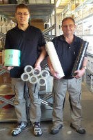 Klebeband Handabroller Kunden mit Klebeband Abroller