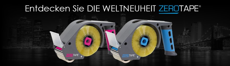 Das neue Packbandsystem - ZeroTape! Das neue Packbandsystem - ZeroTape!